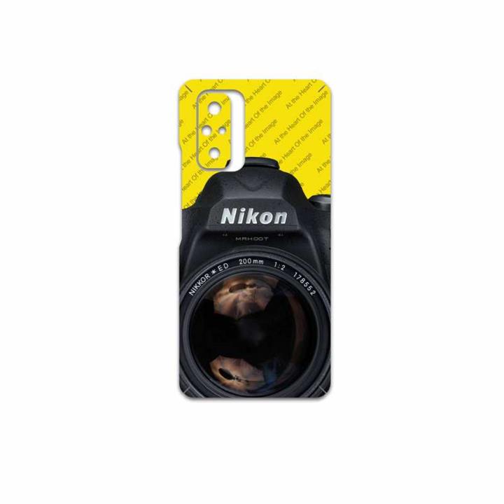 برچسب پوششی ماهوت مدل Nikon-Logo مناسب برای گوشی موبایل شیائومی Redmi Note 10 Pro MAHOOT Nikon-Logo Cover Sticker for Xiaomi Redmi Note 10 Pro